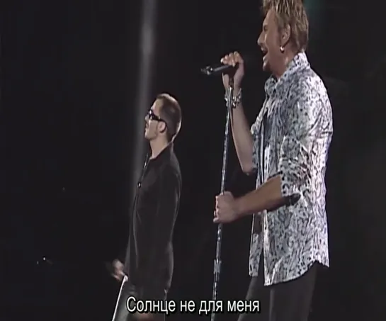 Johnny Hallyday et Florent Pagny - Le penitencier (Stade de France 1998)