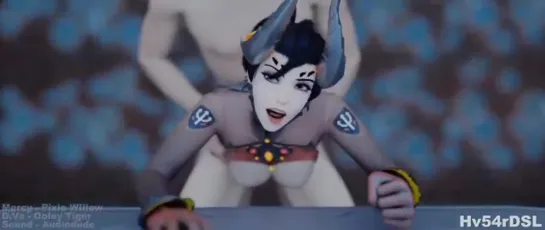 3D OVERWATCH D.VA ANAL PORN