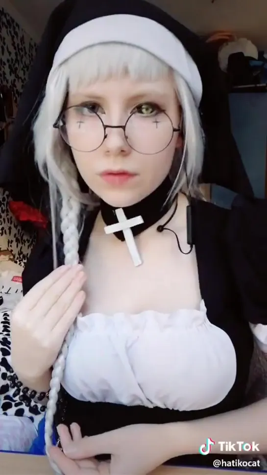 #tiktok #girl #cosplay #sexy #nun
#тикток #девушка #косплей #секси #монашка