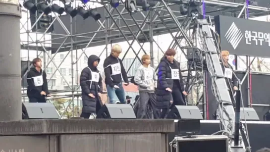 [FANCAM] 16/12/31 2016 MBC Gayo Daejejeon BTS Rehearsal