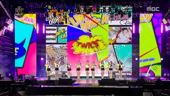 TWICE - Like Ooh-Ahh @ 2016 DMC Festival Korean Music Wave 161009