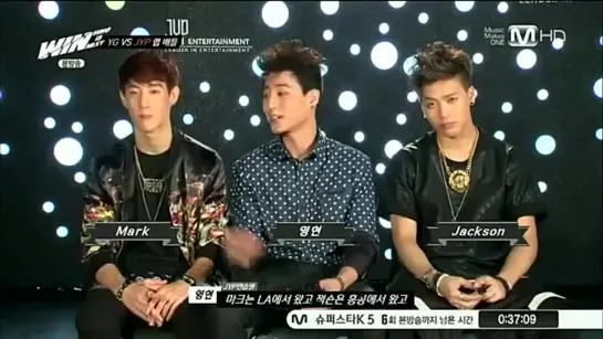 [Пре-Дебют]  130913 WIN WHO IS NEXT E04 [CUT] YG vs JYP, RAP BATTLE - JYP TEAM