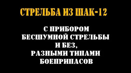 ШАК-12! (АШ-12) Стрельба и большой обзор 12,7 мм крупнокалиберного штурмового ав