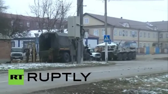 Бой в грозном 04.12.2014, Штурм школы, видео от первого лица со стороны силовиков, перестрелка, боевые действия, Чечня