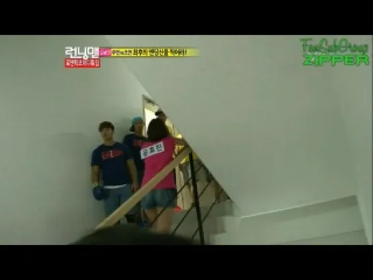 Running Man (Ep 108.2) - Lee Joon (MBLAQ), Gong Hyo Jin [рус.саб]