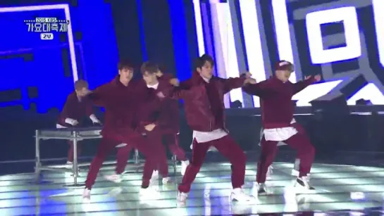 [Выступление] 151230 BTS, GOT7, VIXX - We Run The World @ KBS Gayo