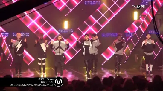 [MPD] 141120 GOT7 - Gimme @ M! COUNTDOWN COMEBACK STAGE