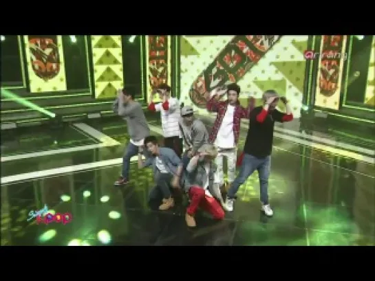 [VIDEO] 140704 GOT7 - A + Next Stage Introduction + Ending  @ Simply K-Pop