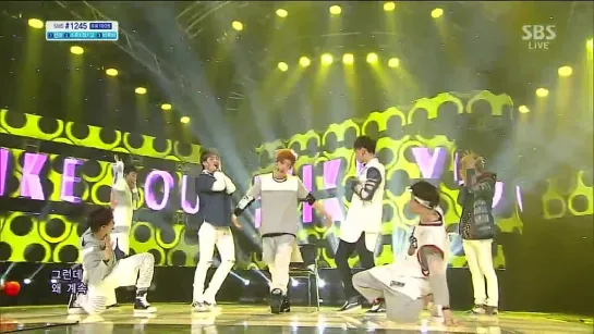 [VIDEO] 140302  GOT7 - I like you @ Inkigayo