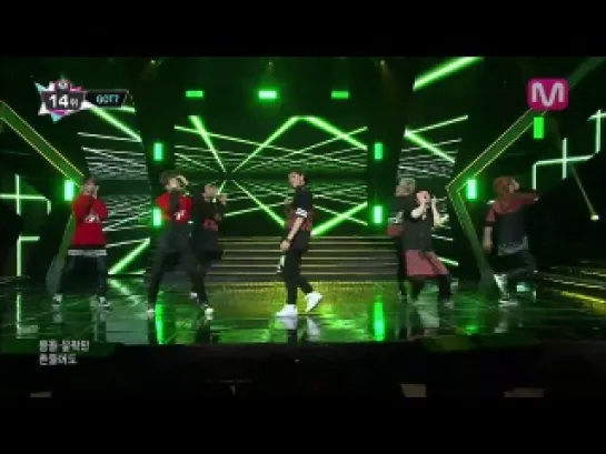 [VIDEO] 140220 GOT7 - Girls Girls Girls @ M!Countdown