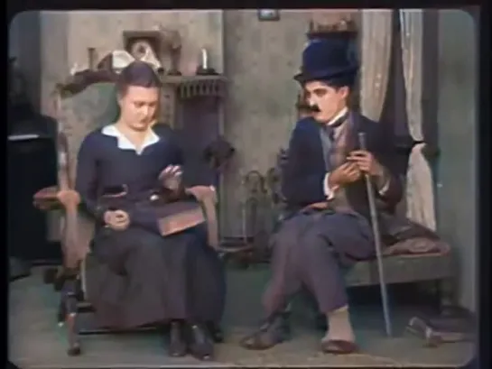 Charlie Chaplin - Sunnyside - 1919 - color