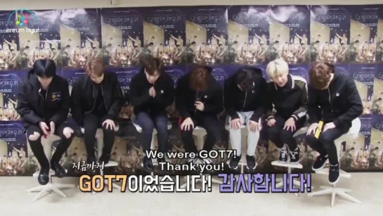 [VIDEO] GOT7   - INTERVIEW @  GOT7♥I GOT7 3RD FAN MEETING «WE UNDER THE MOONLIGHT»