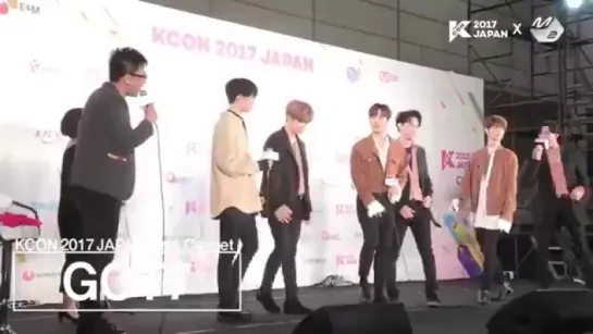 [VIDEO] 170520 GOT7 @ KCON 2017 Japan Red Carpet  (cut)