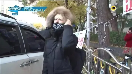 [VIDEO] 141113 GOT7 (Youngjae) - по пути на вступительные экзамены (cut)