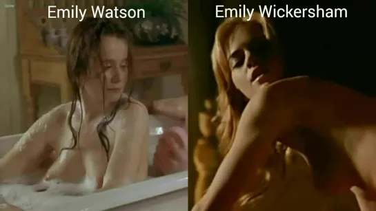 Nude actresses (Emily Watson, Emily Wickersham) in sex scenes / Голые актрисы (Эмили Уотсон, Эмили Уикершем) в секс. сценах