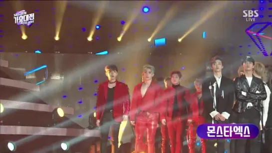 [VK][25.12.2018] MONSTA X Opening Stage @ SBS 'Gayo Daejun 2018'