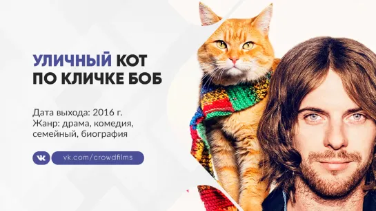 Уличный кот по кличке Боб (2016)