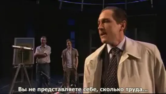 [rus sub] Performance of The Life of Galileo: 3 – Galileo's housekeeper confronts him