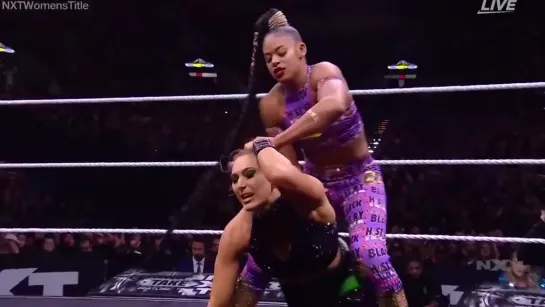 Rhea Ripley vs Bianca Belair (NXT Women's title)