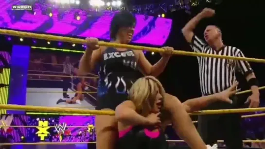 Kaitlyn vs Vickie Guerrero(w/Dolph Ziggler)