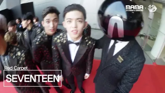 [2016MAMA x M2] SEVENTEEN RedCarpet with MPD