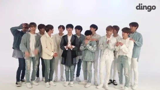 [180218] Seventeen (세븐틴) @ Dingo Exclusive behind the scenes