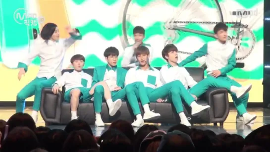 [VK] [FANCAM] [160519] Seventeen - Pretty U @ M!Countdown