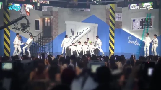 [VK] [FANCAM] [160430] Seventeen - Pretty U @ Show! Music Core