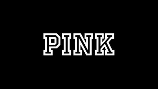 PINK loves Black  White