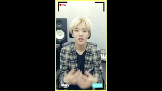 [VID] SEVENTEEN 세븐틴 - Hoshi 호시 Diary 3