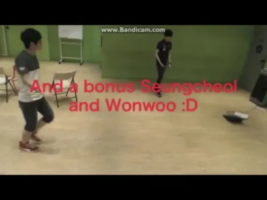 130417 & 130501 SEVENTEEN Dance to Chris Brown's Sweet Love