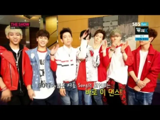 [BTS] 140701 Сообщение GOT7 @ The Show