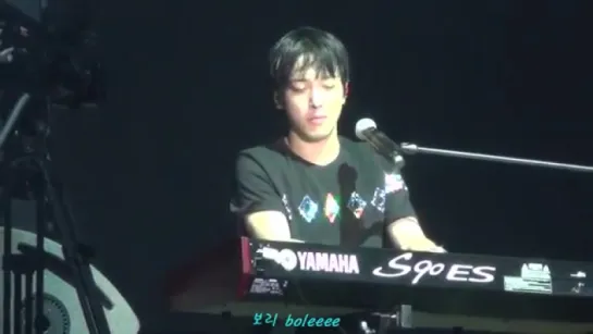 160219 CNBLUE Come Together in Taipei - Yonghwas Piano Play-1 (정용화 Yonghwa focus)