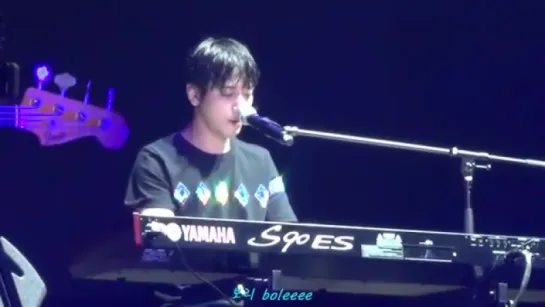 160219 CNBLUE Come Together in Taipei - Yonghwas Piano Play-2 (정용화 Yonghwa focus)