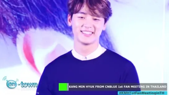 150724 - Press Con KANG MIN HYUK FROM CNBLUE 1st FAN MEETING IN THAILAND 2_2