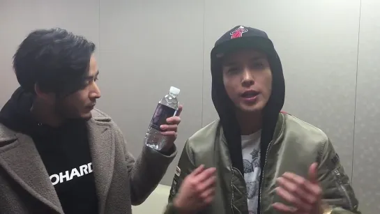 150128 Verbal Jint & Jung Yong Hwa’s shoutout for HANHAE