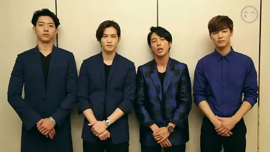 Сообщение CNBLUE для Gaon Weibo Chart