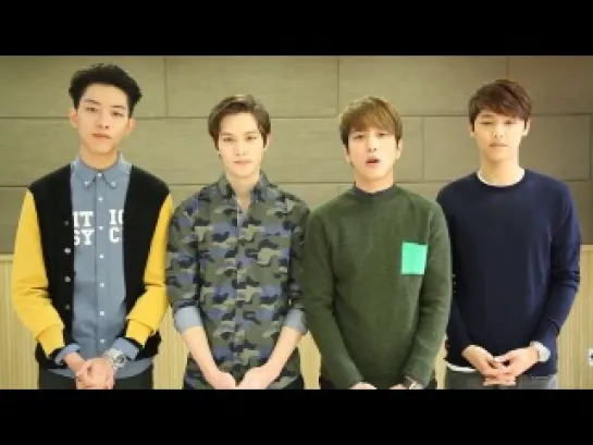 CNBLUE Can't Stop Message Greetings [Music on Daum]