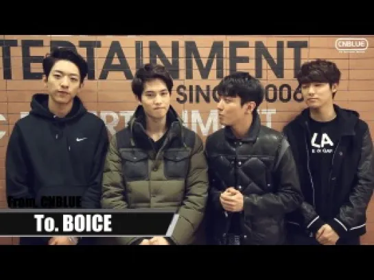 CNBLUE 4th Anniversary Special Message