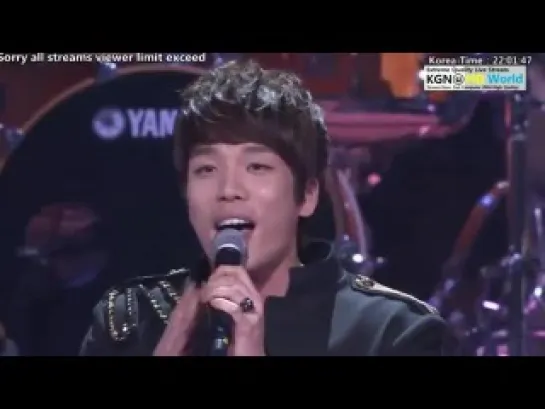 121228 Music Festival Idol Super Band SHINee Infinite 2AM CN Blue B1A4 歌謠大戰