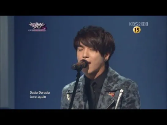 120420 CNBLUE - In My Head + Hey You @ Music Bank (Прощальное выступление с Ear Fun)