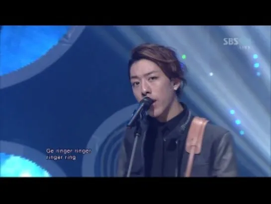 120415 CNBLUE - Hey You на SBS Inkigayo