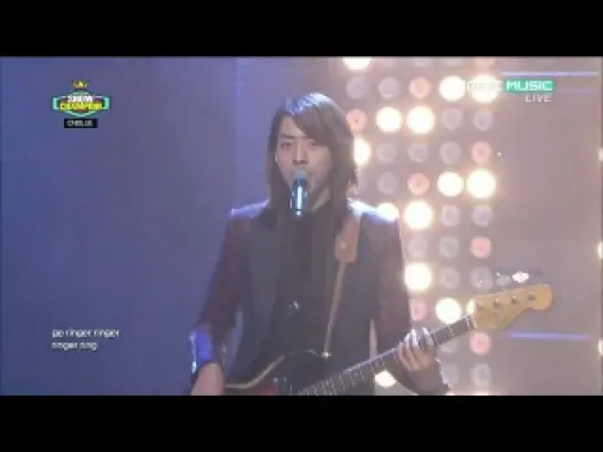 120410 CNBLUE - Hey You @ MBC Music Show Champion