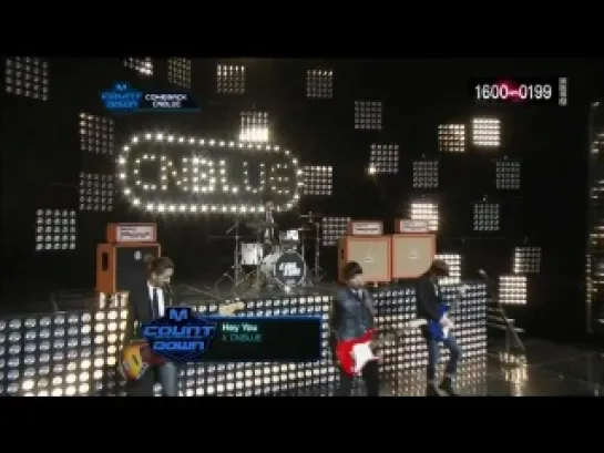 110329 CNBLUE - Still in love + Hey You (ComeBack Stage) @ M!Countdown