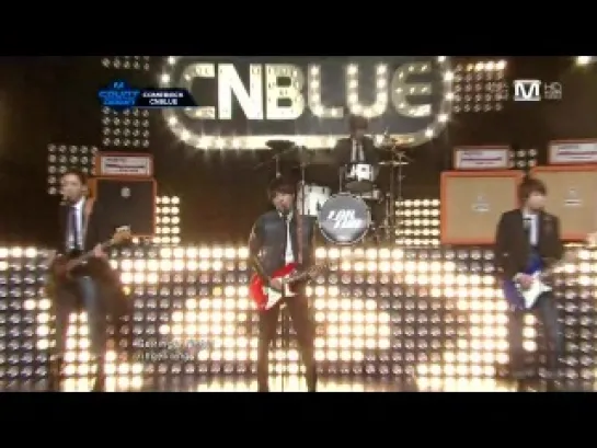 [Perf] CNBlue – Hey You @ Mnet M!Countdown 120329