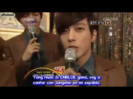 120413 Music Bank SHINee & CNBLUE -Sub español