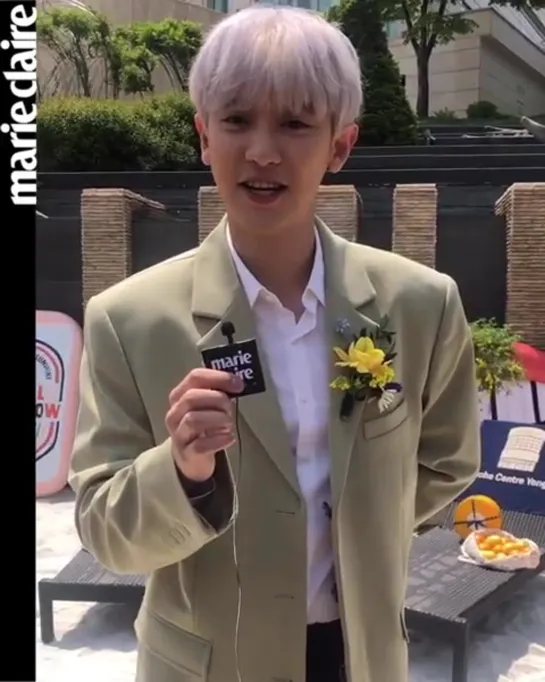 190509 EXO's Chanyeol @ marieclairekorea Instagram Update