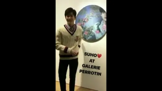 170316 EXO's Suho @ voguekorea Instagram Story Update