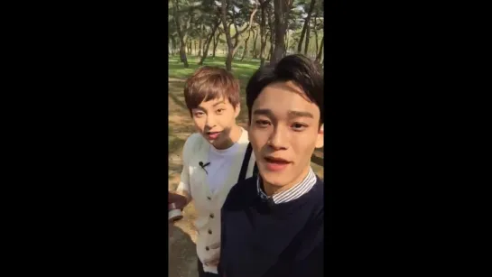 [FACEBOOK] 160418 EXO's Chen & Xiumin @ Cookat TV