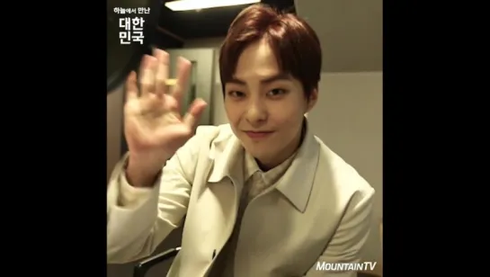 170412 EXO's Xiumin @ mountaintv_sky Instagram Update